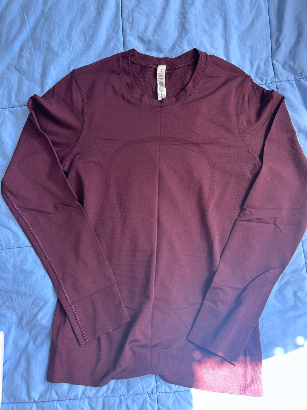 Lululemon Maroon Long Sleeve